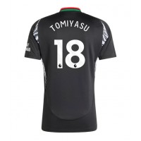 Billiga Arsenal Takehiro Tomiyasu #18 Borta fotbollskläder 2024-25 Kortärmad